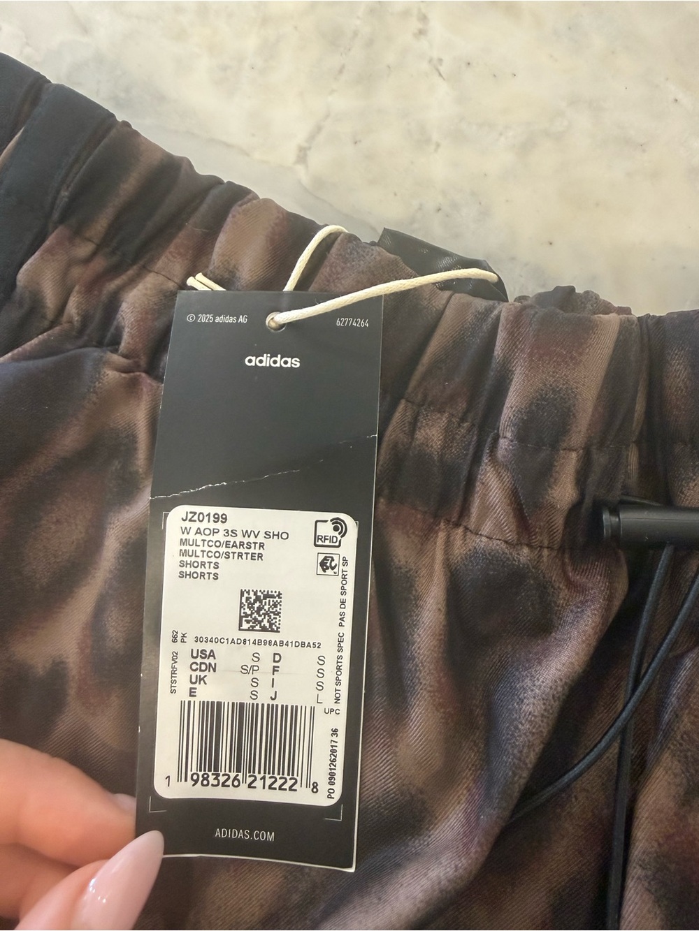 NWT Adidas limited edition Animal-Print Athletic Shorts size Small - Picture 4 of 5